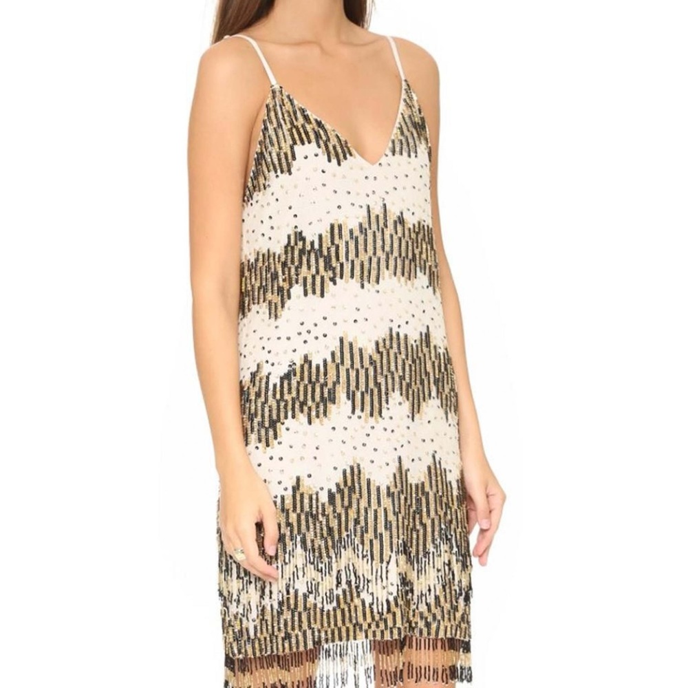 NWT ALICE + OLIVIA EMBELLISHED DRESS | SMALL